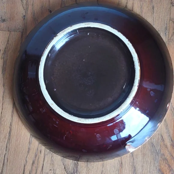 Vintage Pfaltzgraff Gourmet Brown 10" Round Bowl - Picture 4 of 4